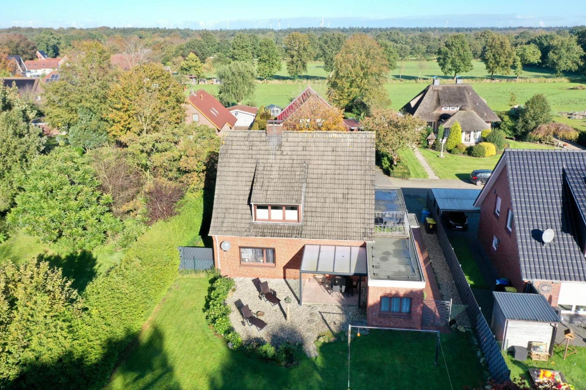 אאוריך Ferienwohnung Im Erdgeschoss Mit Eingezaeunten Garten Und Terrasse מראה חיצוני תמונה